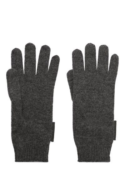 Кашемировые перчатки BRUNELLO CUCINELLI, арт. B12M14589C, фото 2