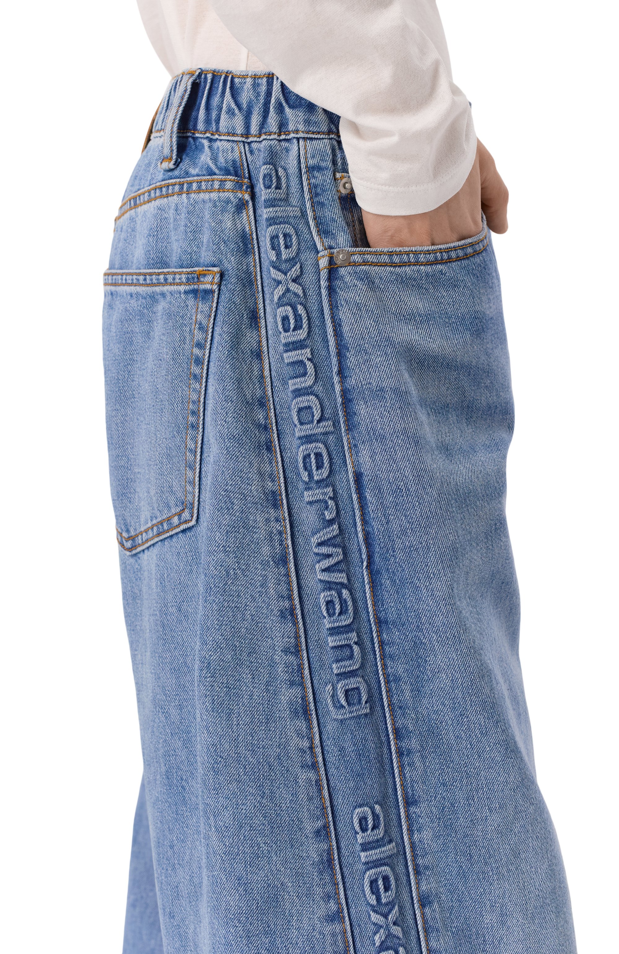 Джинсы ALEXANDER WANG, арт. 4DC3244397, фото 5