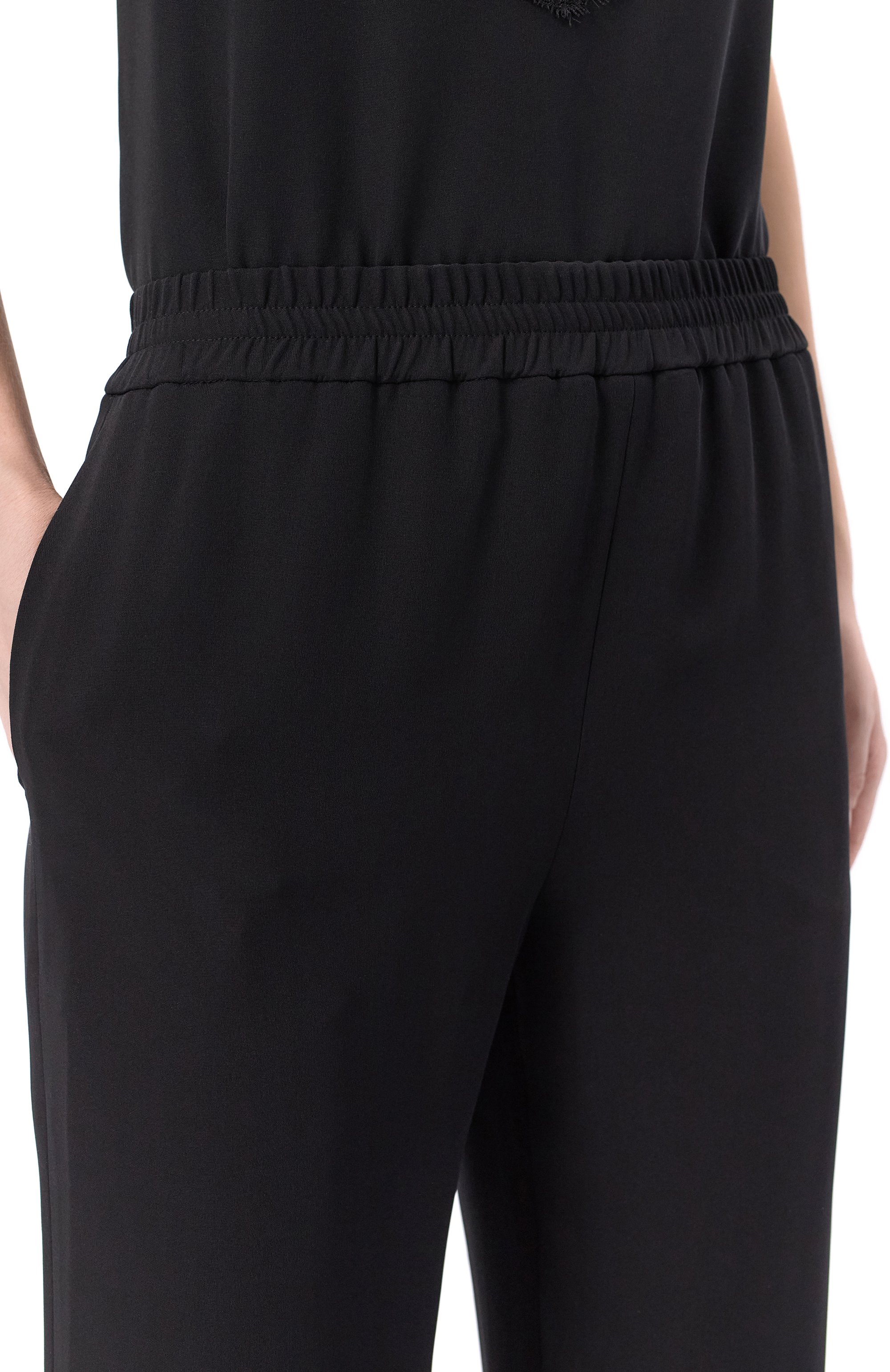 Шелковые брюки VALENTINO, арт. 8B3RB745/1MM, фото 5