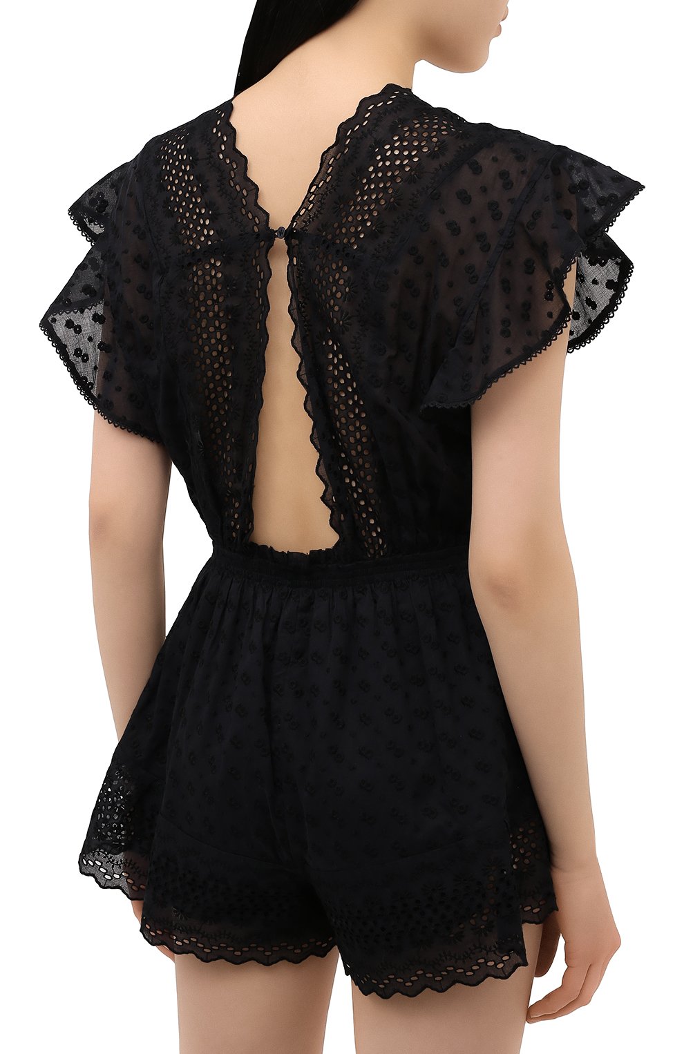 Хлопковый комбинезон ISABEL MARANT ETOILE, арт. CB0297-21P032E/TADE0, фото 4