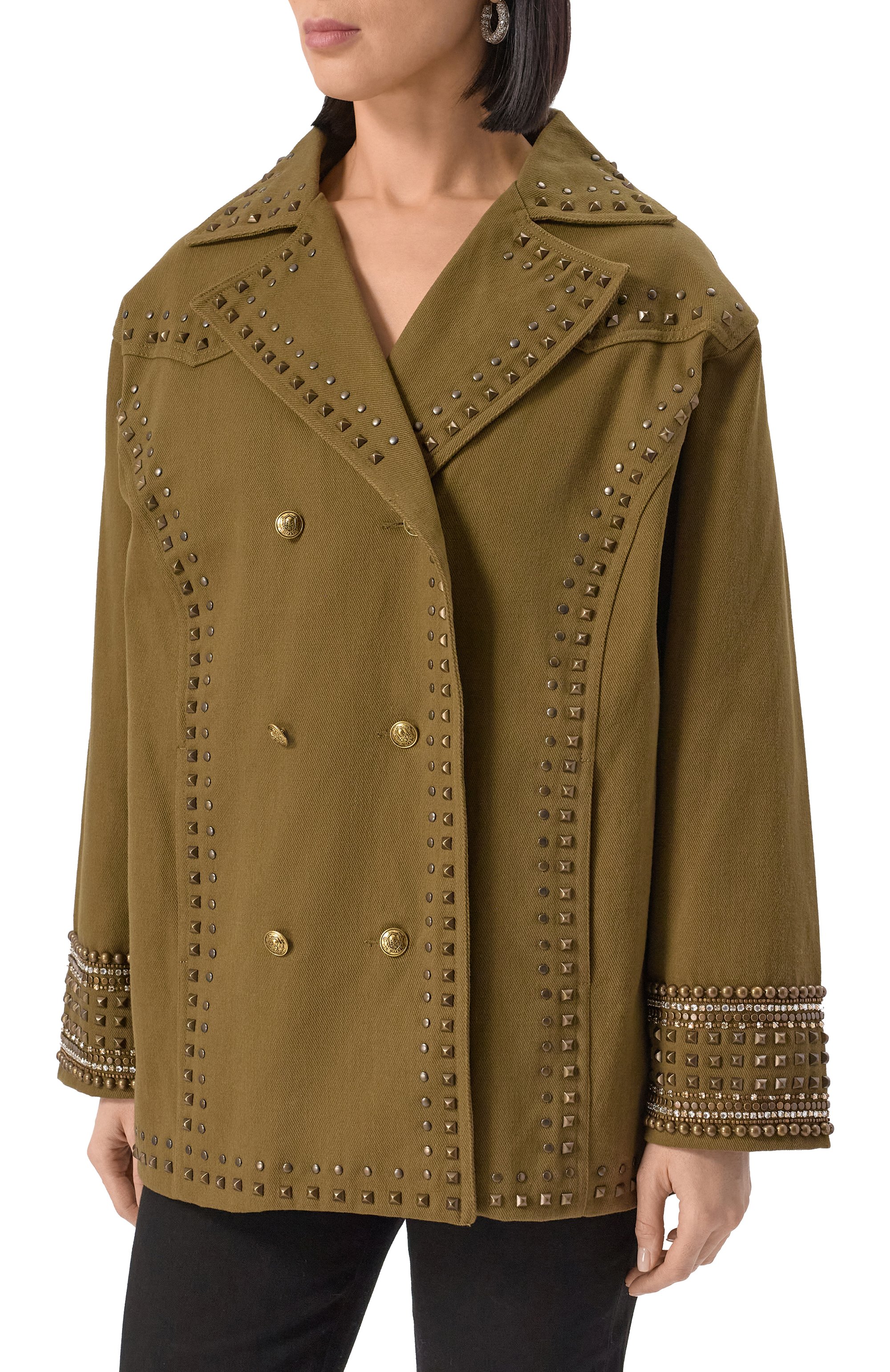 Хлопковое полупальто THE KOOPLES, арт. FBL030006K, фото 3