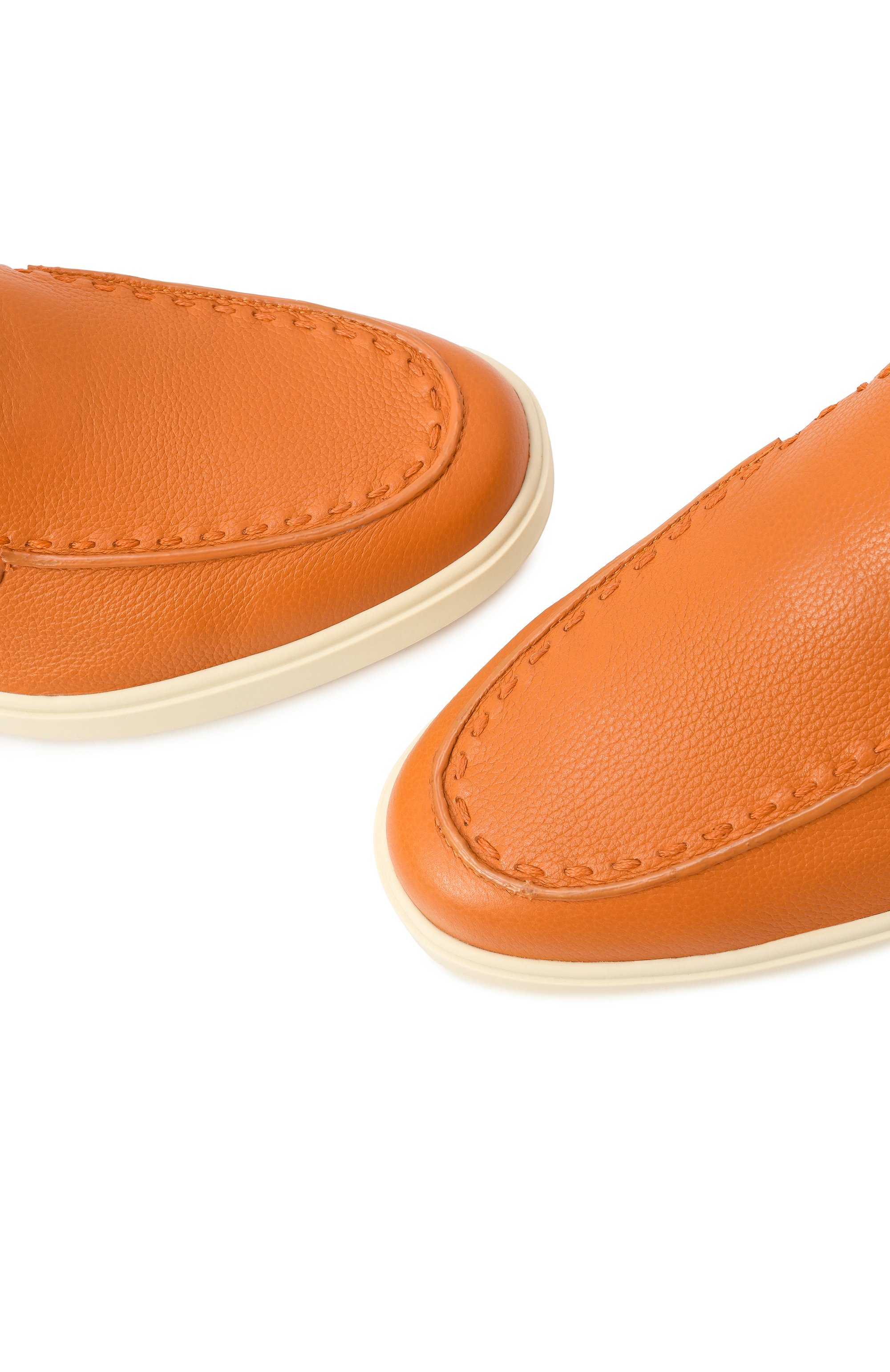 Кожаные лоферы SANTONI, арт. WUYG71436TISSWKA, фото 7