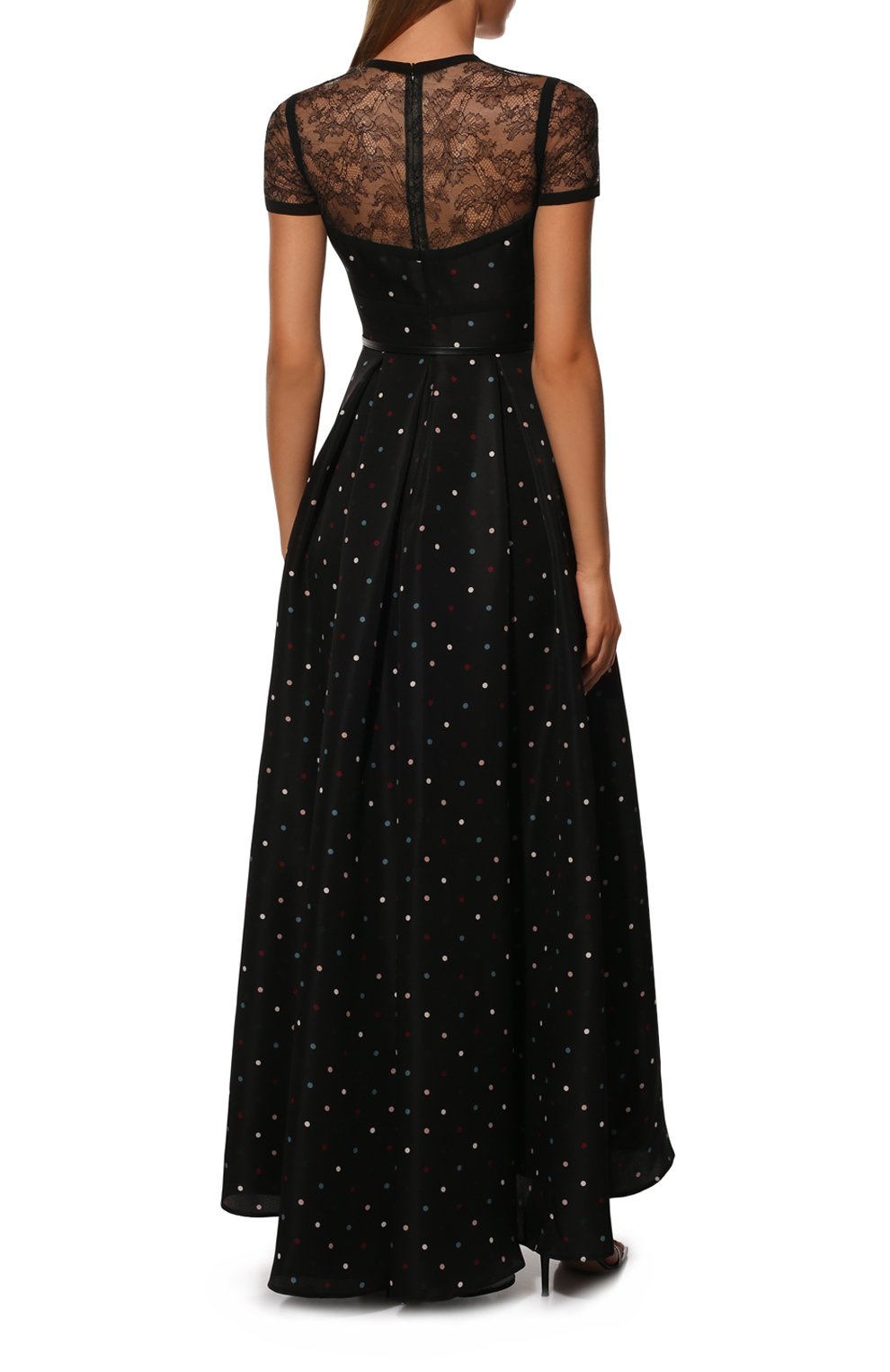 Платье из шелка и вискозы ELIE SAAB черного цвета по цене 1035000 руб., арт. 8268, фото 4 Платье из шелка и вискозы ELIE SAAB, арт. 8268, фото 4