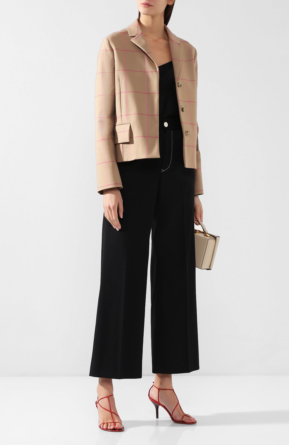 Жакет в клетку MARNI, арт. GIMA0038U0/TN821, фото 2