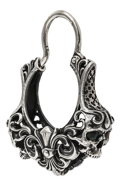 Серебряная моносерьга дозорные GL JEWELRY серебряного цвета по цене 13550 руб., арт. GL200013-S97-321, фото 2 Серебряная моносерьга дозорные GL JEWELRY, арт. GL200013-S97-321, фото 2