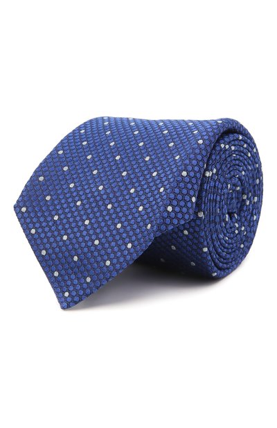 Мужской шелковый галстук ZILLI, арт. 53053/TIE
