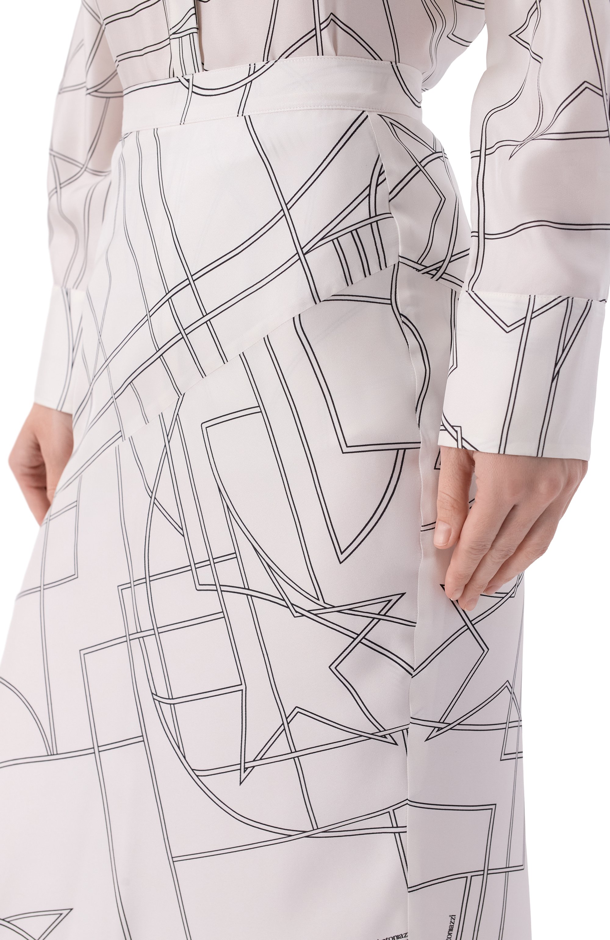 Шелковая юбка LORENA ANTONIAZZI, арт. E2649G011A/5300, фото 5