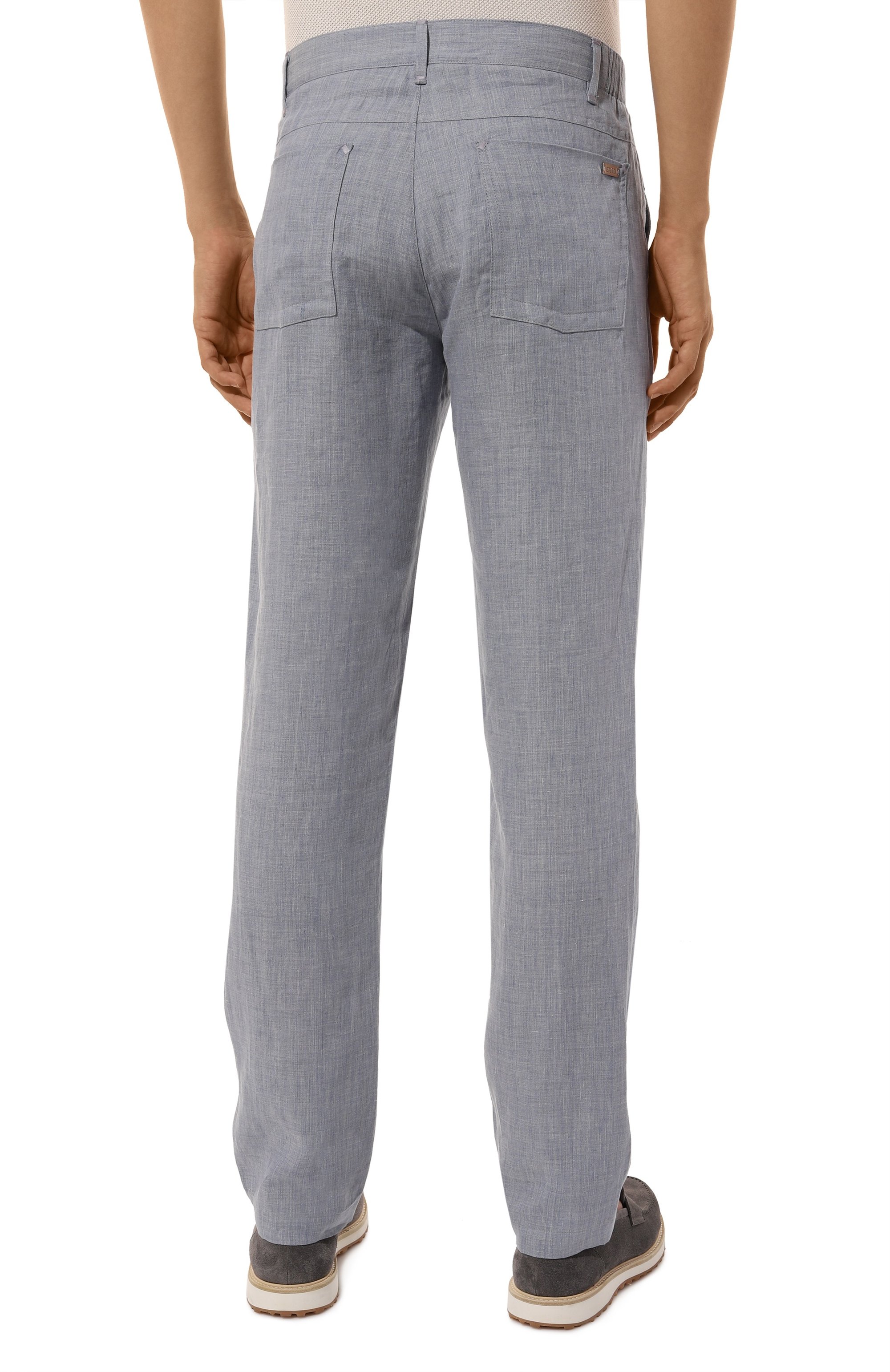 Льняные брюки ZILLI, арт. CP211MM080040003U, фото 4