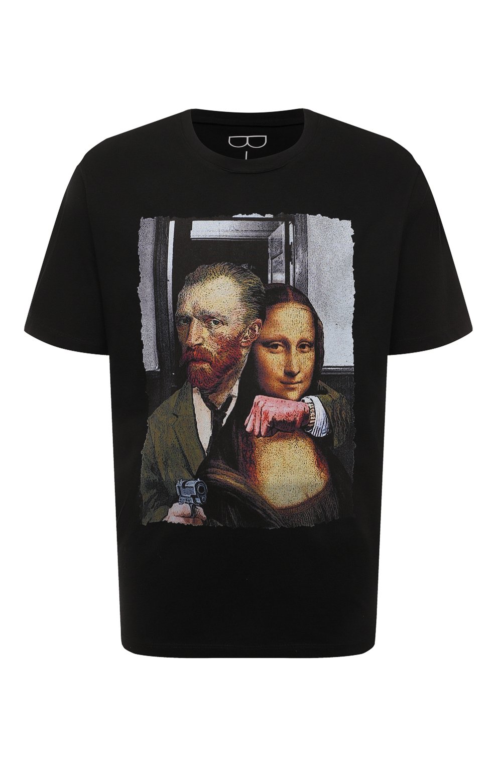 Хлопковая футболка BISIBIGLIO, арт. LU ARTE TERR0RISTA/2212 RIF (C0TT0NE PESANTE), фото 1