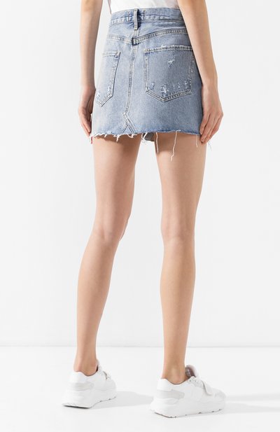 Джинсовая юбка AGOLDE, арт. A068F-811, фото 4