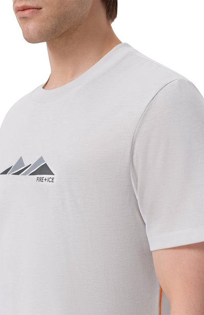 Футболка BOGNER FIRE+ICE светло-серого цвета по цене 12450 руб., арт. 54001364, фото 5 Футболка BOGNER FIRE+ICE, арт. 54001364, фото 5