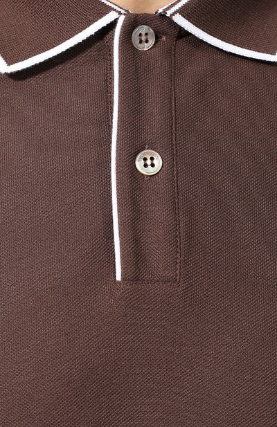 Хлопковое поло LORO PIANA, арт. FAI4903, фото 5