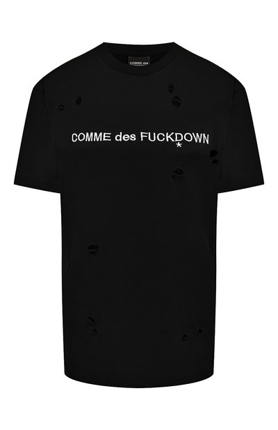 Женская хлопковая футболка COMME DES FUCKDOWN, арт. CDFD1964