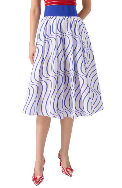 Хлопковая юбка MSGM, арт. 3842MDD09/257352, фото 3