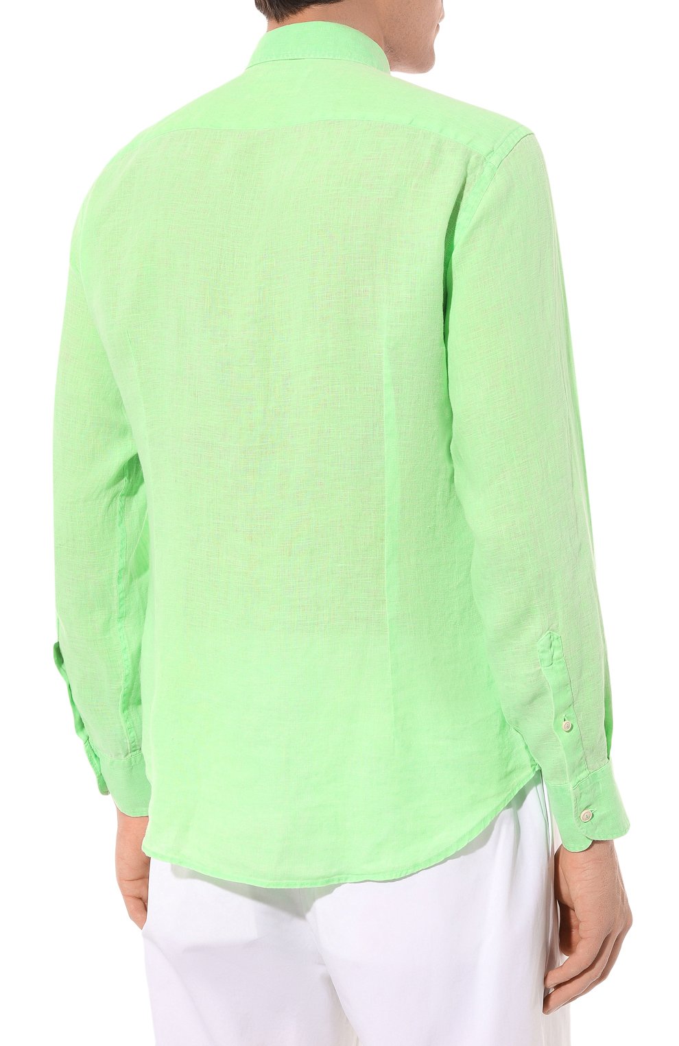 Льняная рубашка MC2 SAINT BARTH, арт. STBM/PAMPL0NA/03983D, фото 4