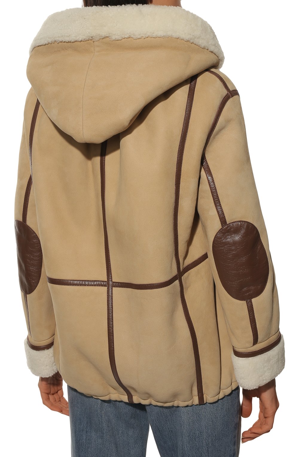 Дубленка из овчины MIU MIU, арт. MPV736-889-F0BH2, фото 4