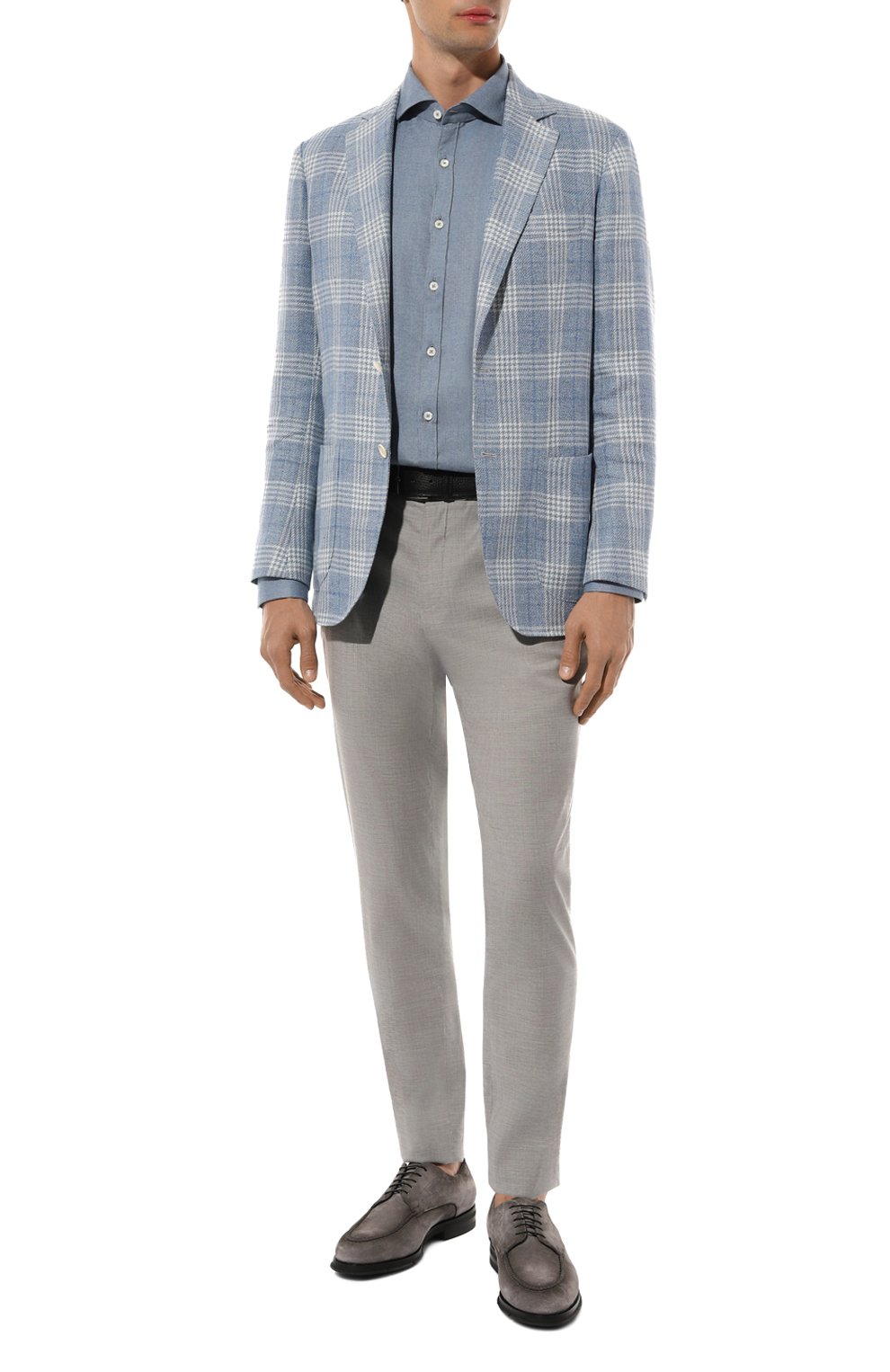 Замшевые дерби justin SANTONI, арт. MCJG18567PI2AGEX, фото 2