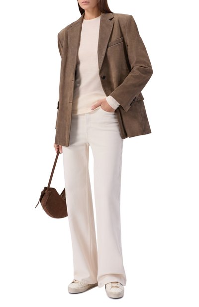 Кожаные кеды hi star GOLDEN GOOSE DELUXE BRAND, арт. GWF00118.F007537, фото 3