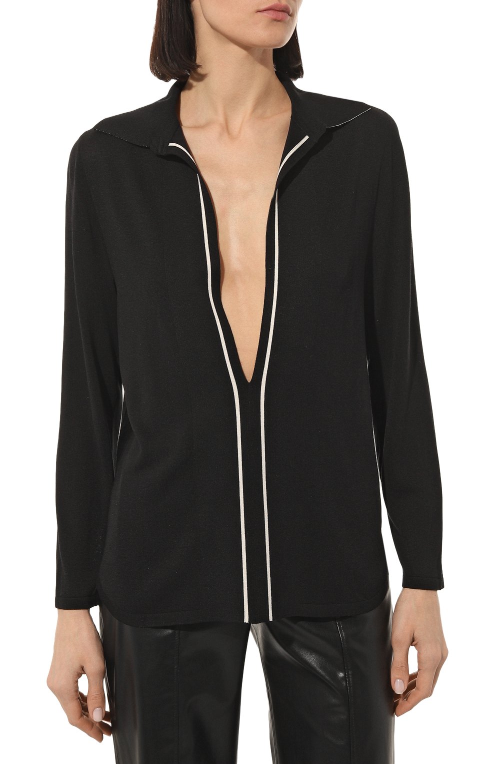 Пуловер из шелка и вискозы FREEAGE, арт. S22.JM016.6070.900, фото 3