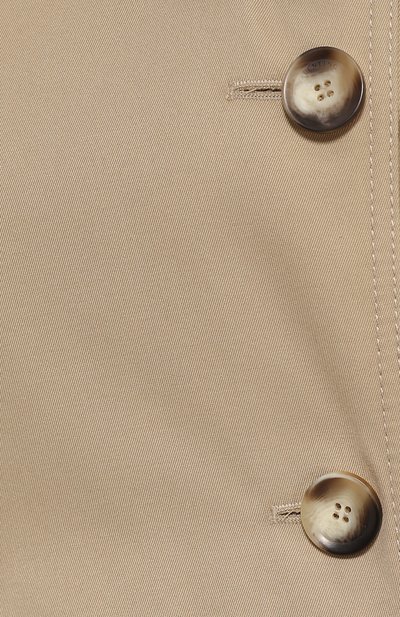 Двубортный удлиненный тренч с защипами и погонами VALENTINO, арт. MB3CA1F0/2PQ, фото 5