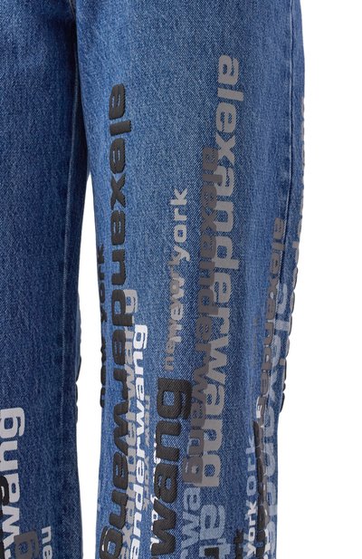 Джинсы ALEXANDER WANG синего цвета по цене 89950 руб., арт. 4DC4254871, фото 5 Джинсы ALEXANDER WANG, арт. 4DC4254871, фото 5