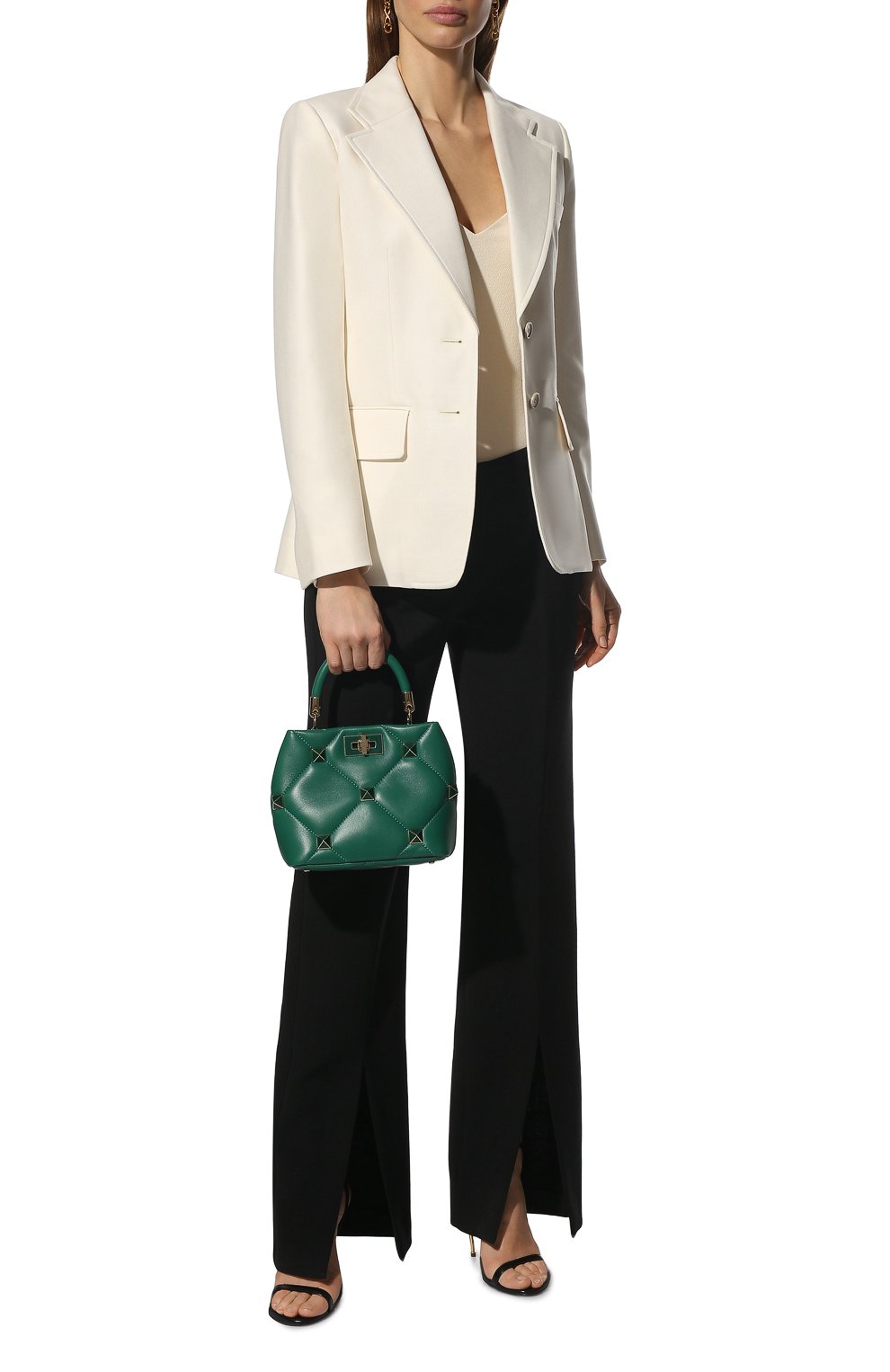 Сумка roman stud small VALENTINO, арт. XW2B0I97/PTH, фото 3