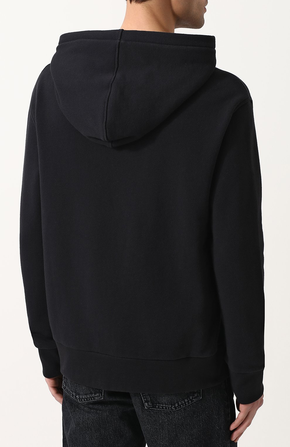 Хлопковое худи с аппликацией GUCCI, арт. 475374/X9M52, фото 4