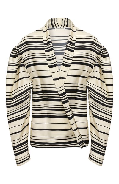Женская блузка из смеси вискозы и шелка DRIES VAN NOTEN, арт. 201-10784-9408
