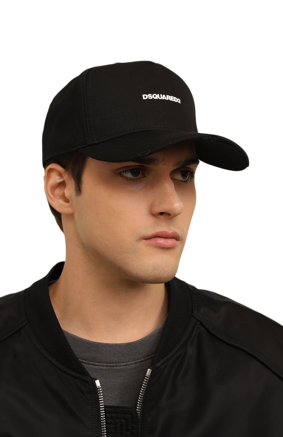 Хлопковая бейсболка DSQUARED2, арт. BCM0603/05C00001, фото 2