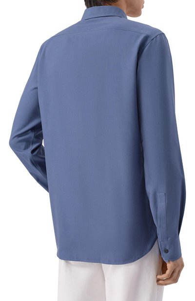 Шелковая рубашка MVST, арт. M26.2PM.B009/F121 SILK P0PELINE, фото 4