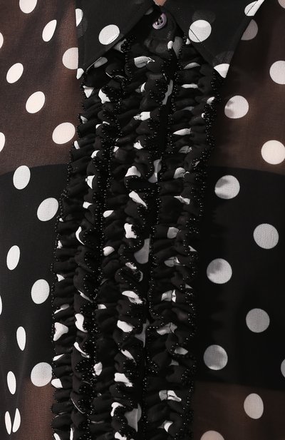 Блузка в горох DRIES VAN NOTEN, арт. 201-18641-9421, фото 5
