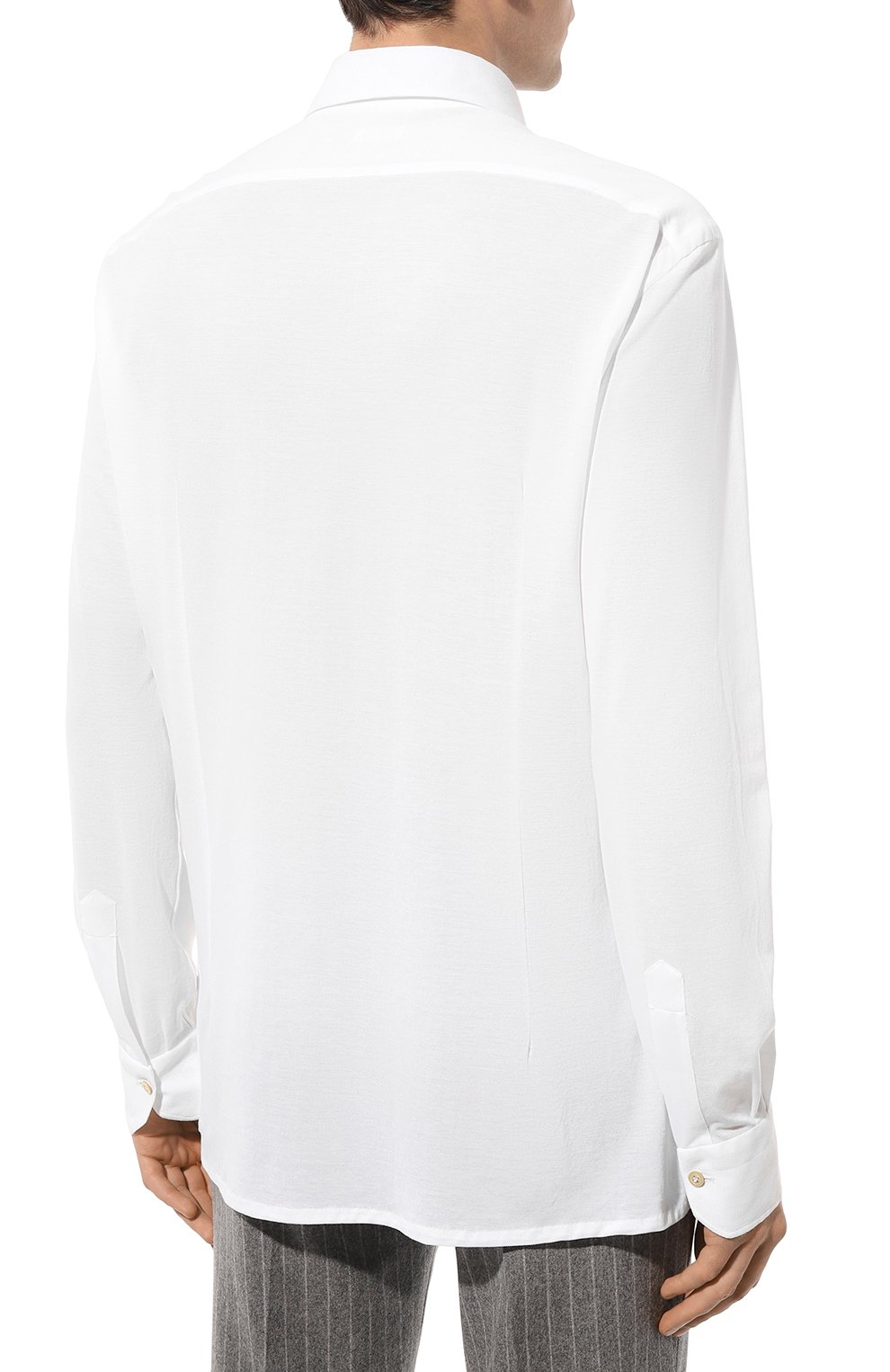 Хлопковая сорочка KITON, арт. UMCNERH08837, фото 4