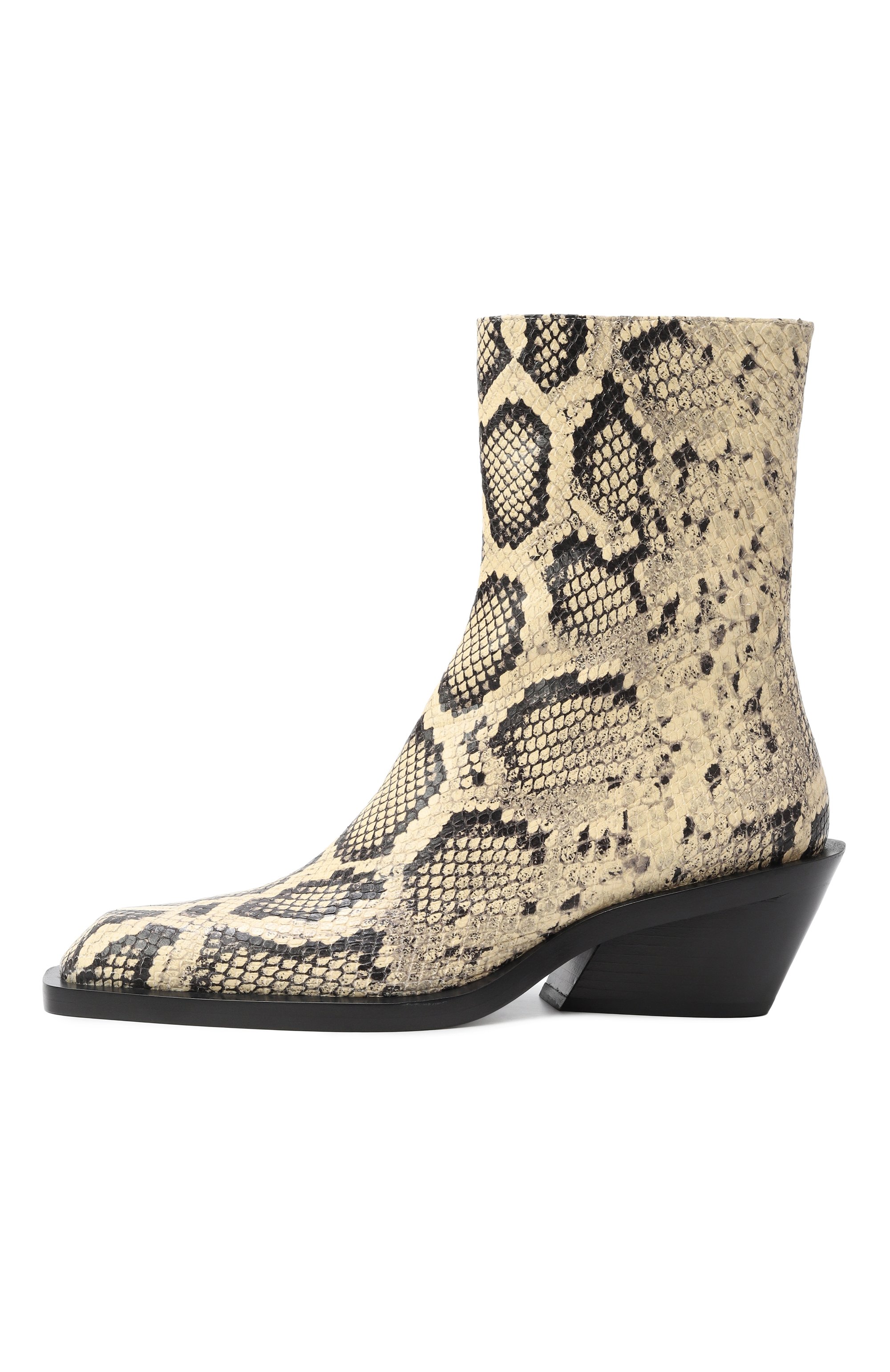 Кожаные ботильоны JIL SANDER, арт. J16WU0064-P8179, фото 4