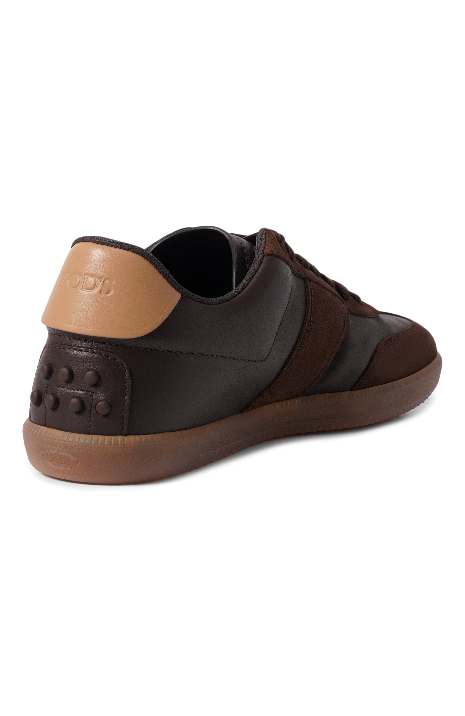 Кожаные кеды TOD’S, арт. XXM68C0KP40/RZZ, фото 4