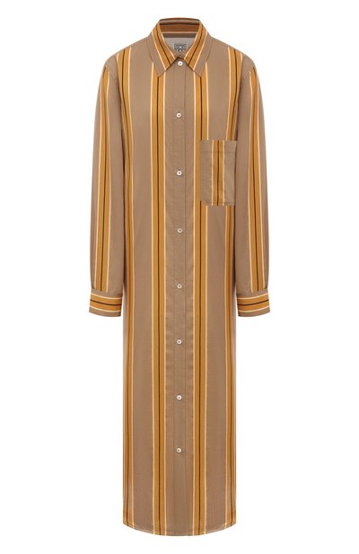 Женское хлопковое платье TOTEME, арт. 242-WRD1752-FB0117