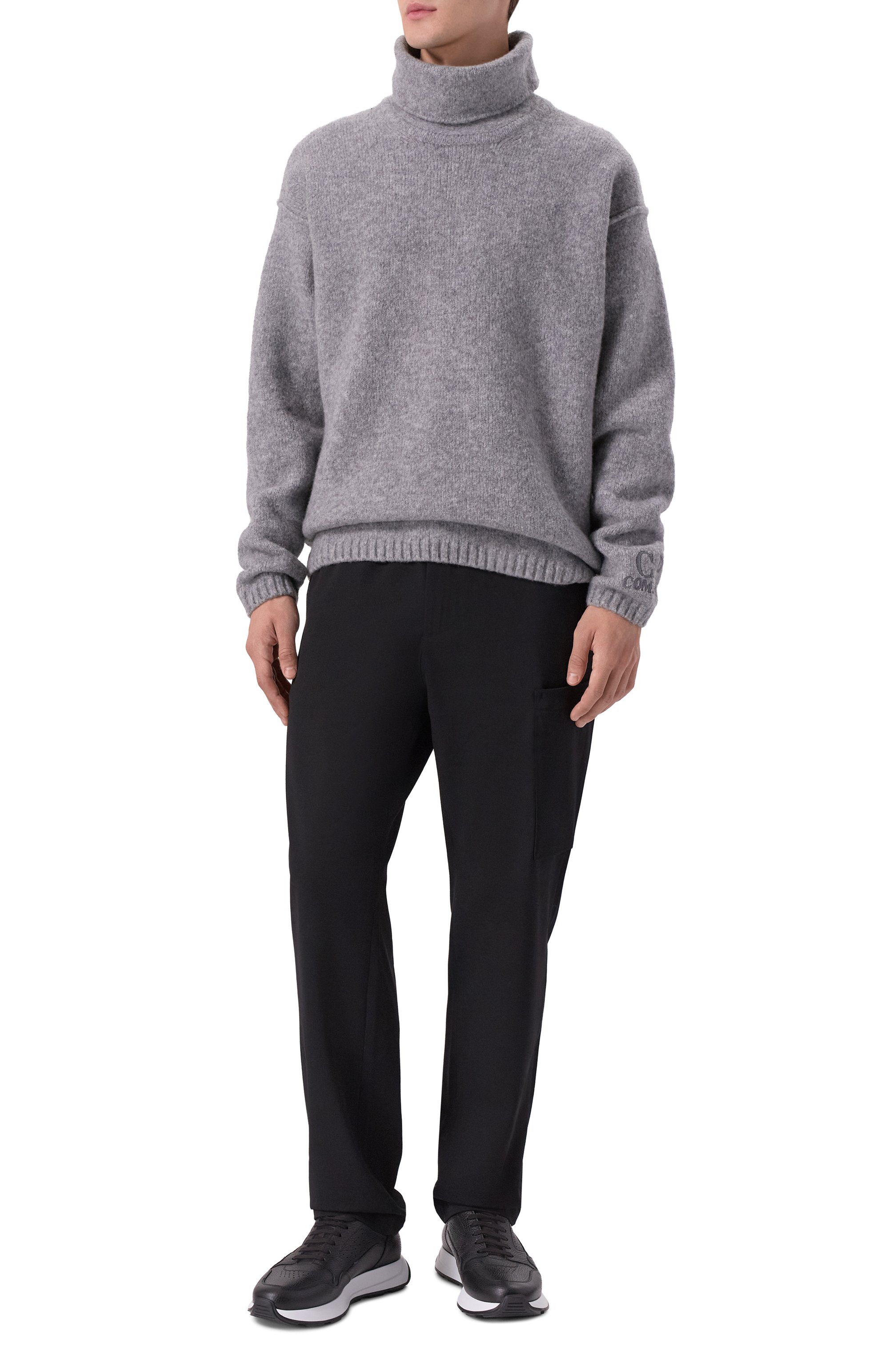 Шерстяной свитер C.P. COMPANY, арт. 19CMKN281A110509A, фото 2