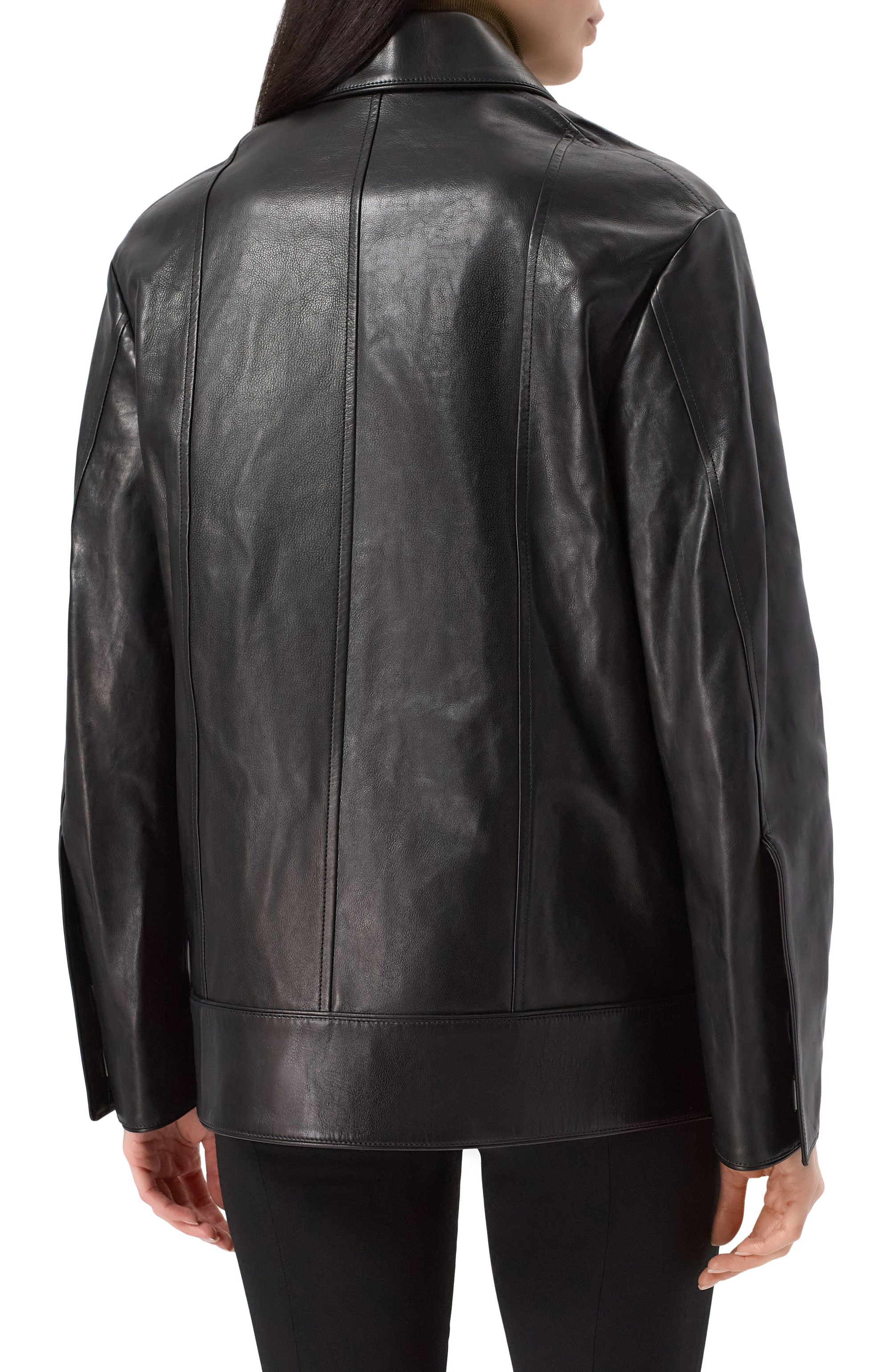 Кожаная куртка JIL SANDER, арт. J03BN0183-J07207, фото 4