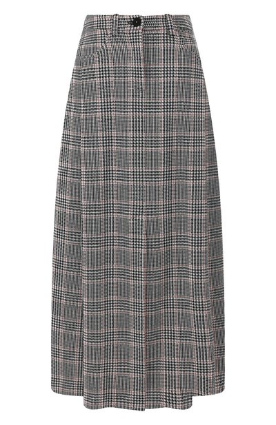 Женская юбка из смеси хлопка и шерсти GIORGIO ARMANI, арт. 6GAN54/AJXDZ