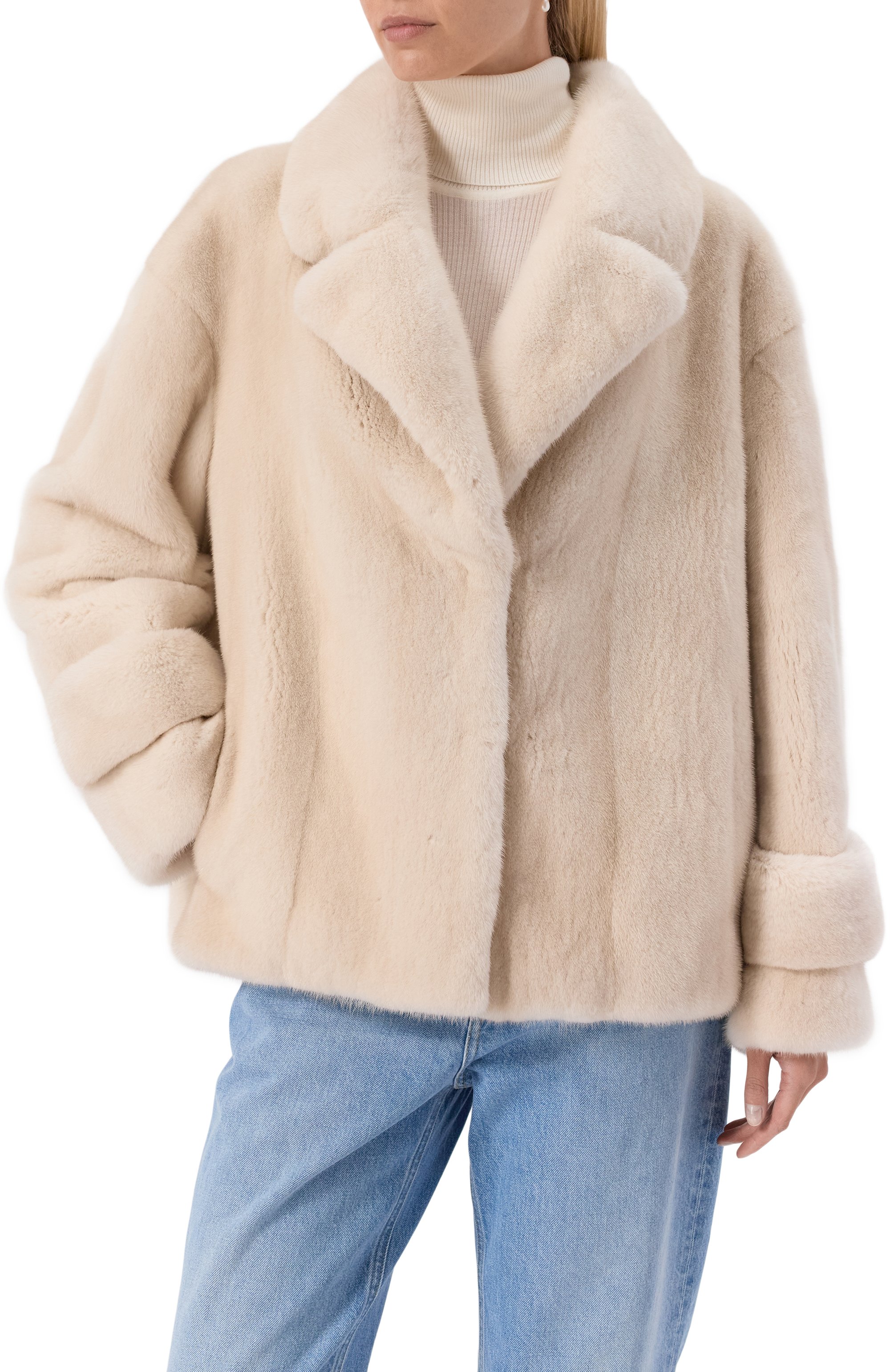 Шуба из норки VICTORIA KUSENKOVA, арт. 761208512571, фото 3