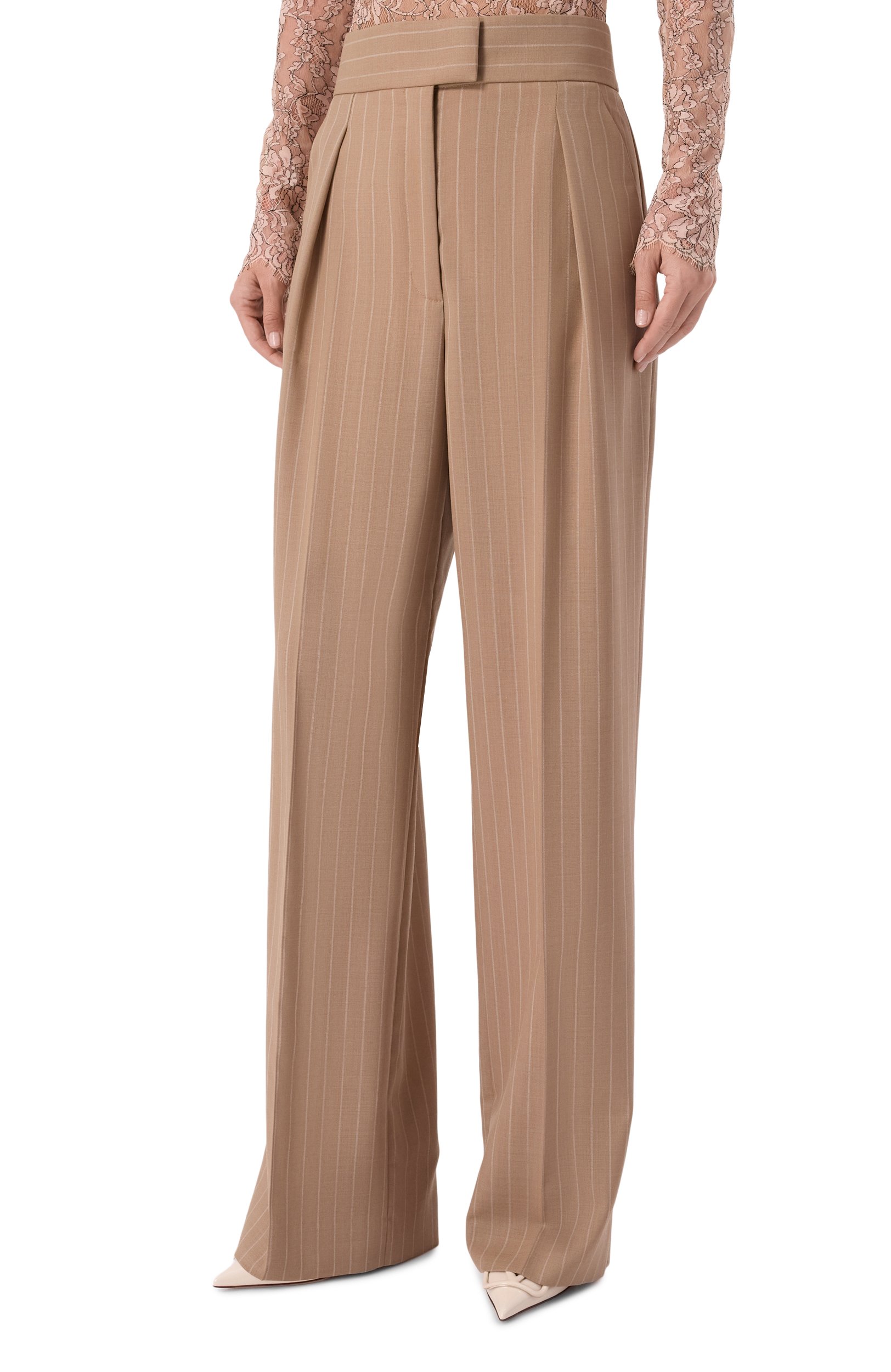 Шерстяные брюки VALENTINO, арт. 9B3RB766/A9C, фото 3