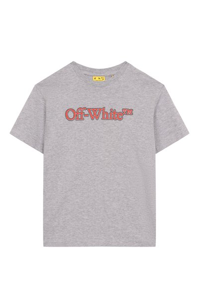 Хлопковая футболка OFF-WHITE, арт. 0BAA002S25JER001/4-12, фото 1