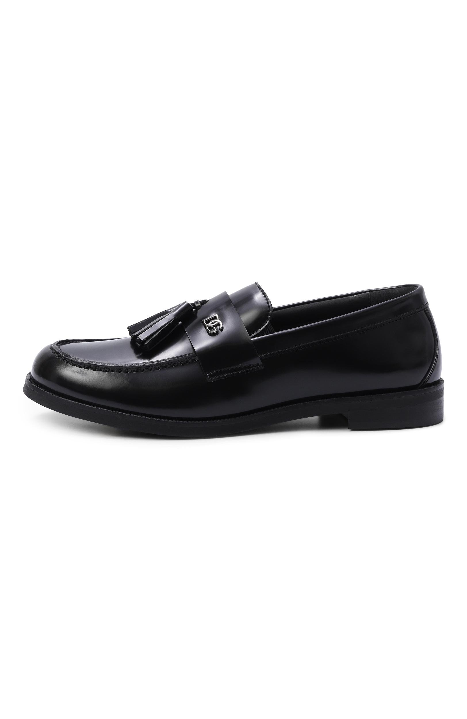 Кожаные лоферы DOLCE & GABBANA, арт. DA5363/A3L81_002, фото 2