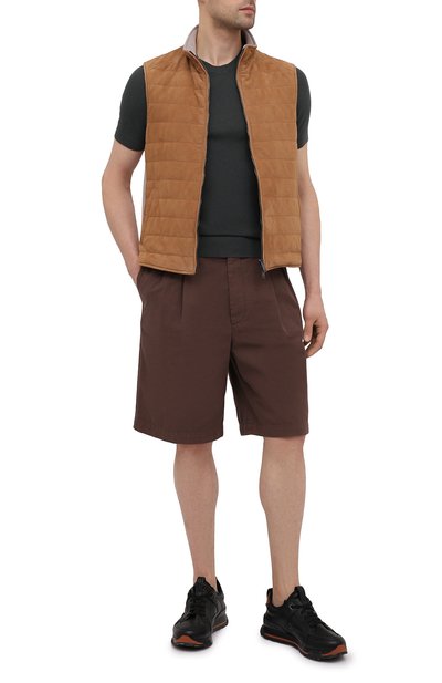 Джемпер из хлопка и шелка IL BORGO CASHMERE темно-серого цвета по цене 33600 руб., арт. 55-821G0, фото 2 Джемпер из хлопка и шелка IL BORGO CASHMERE, арт. 55-821G0, фото 2