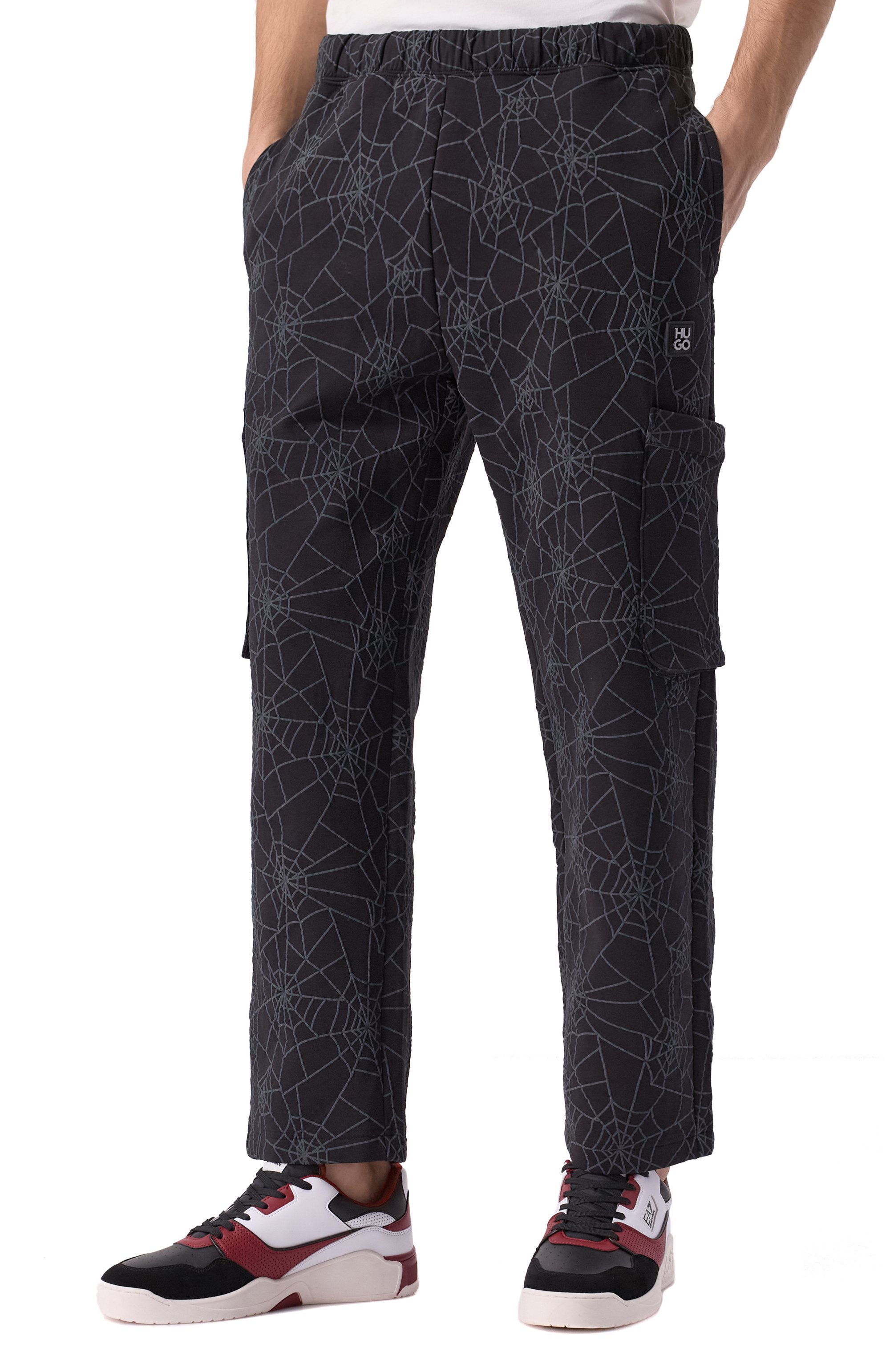 Хлопковые брюки-карго HUGO, арт. 50531312, фото 3