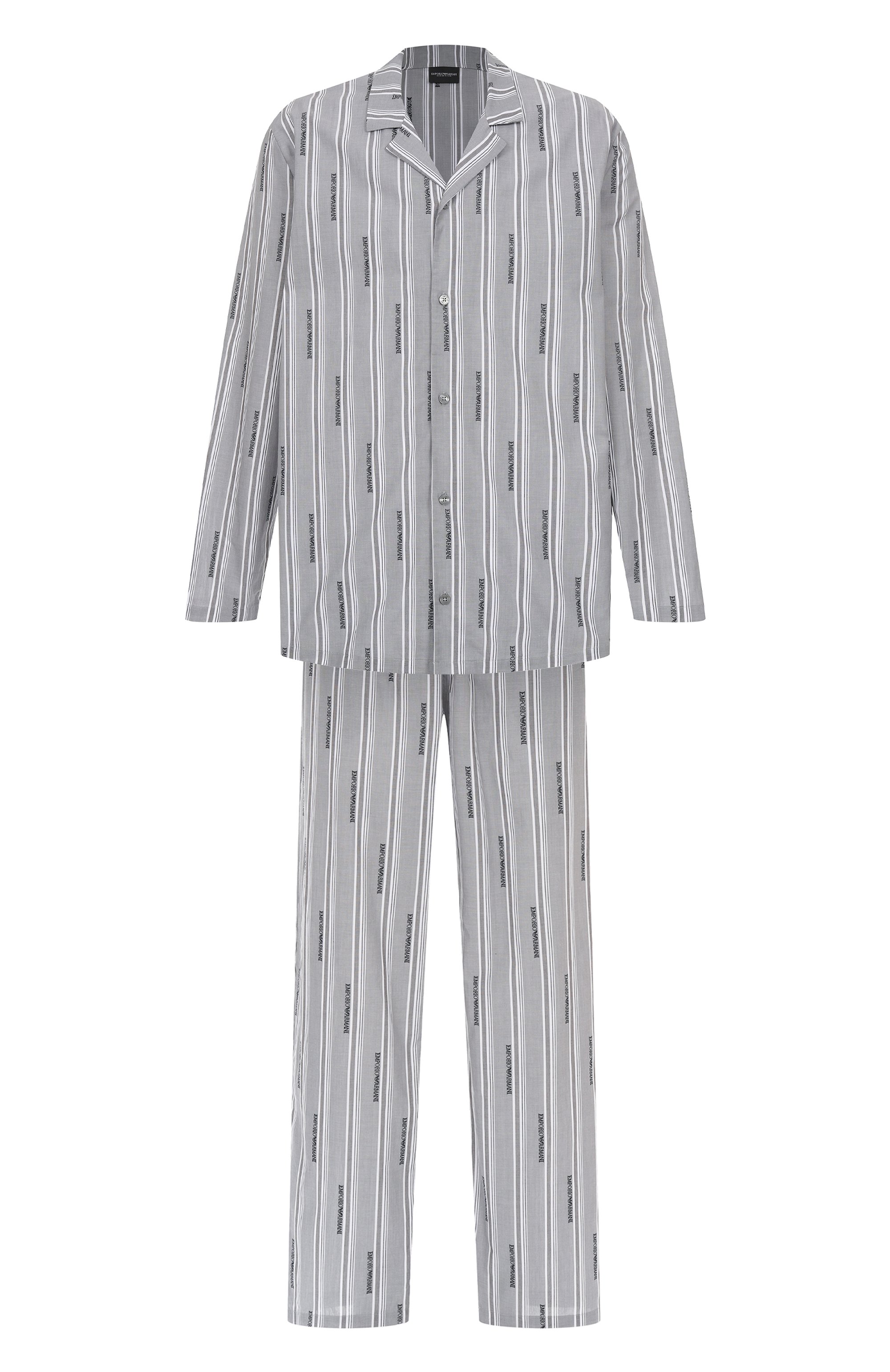 Хлопковая пижама EMPORIO ARMANI, арт. EM000615/AF18543, фото 1