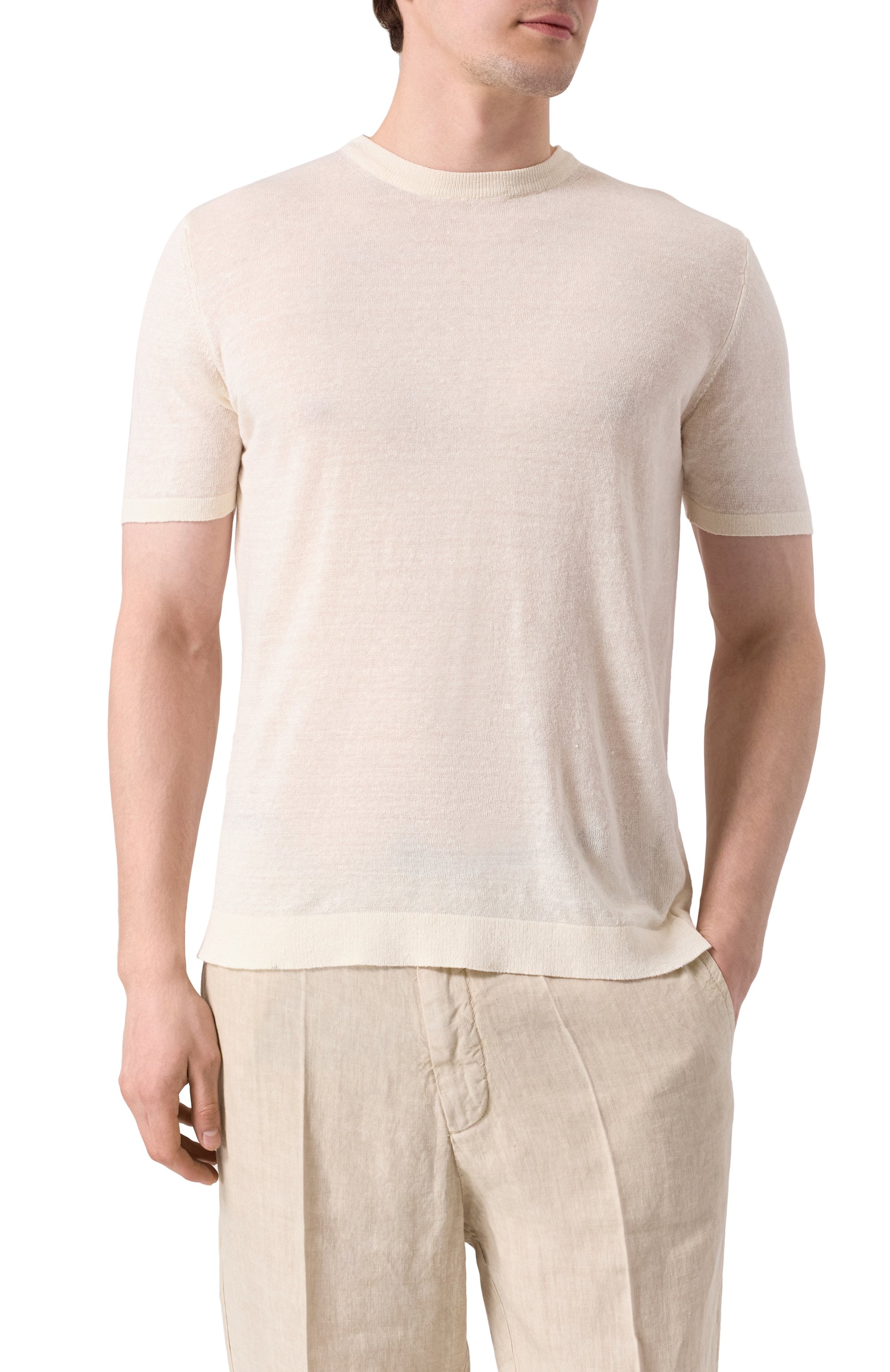 Джемпер изо льна и хлопка INLINUM, арт. S0FIA, фото 3