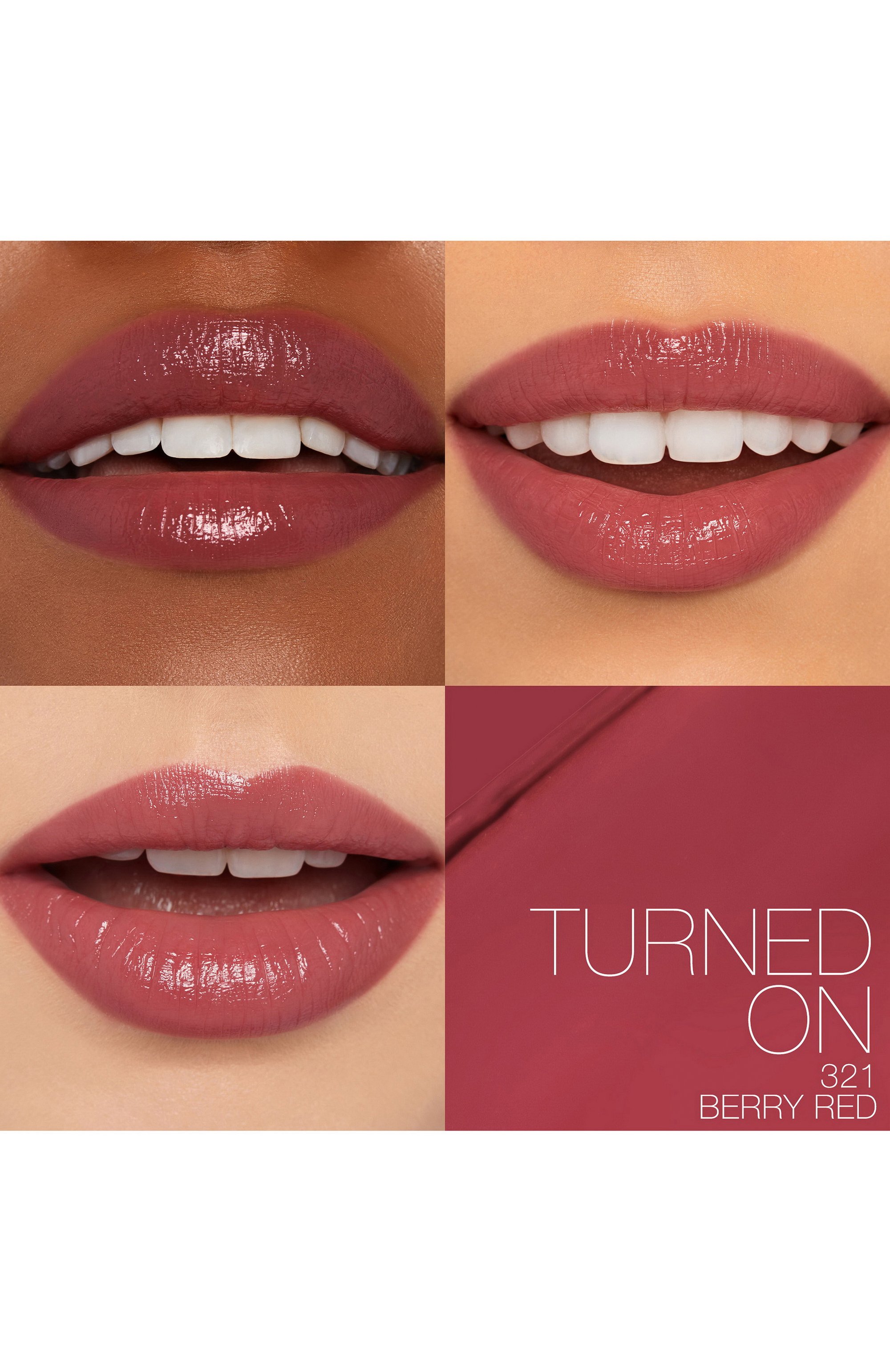 Сияющая помада для губ afterglow sensual shine lipstick, оттенок turned on (1,5g) NARS, арт. 34502953NS, фото 4