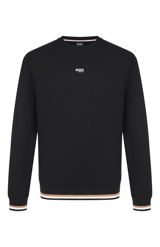 Хлопковый свитшот BOSS 50554836 Чёрный 50554836
