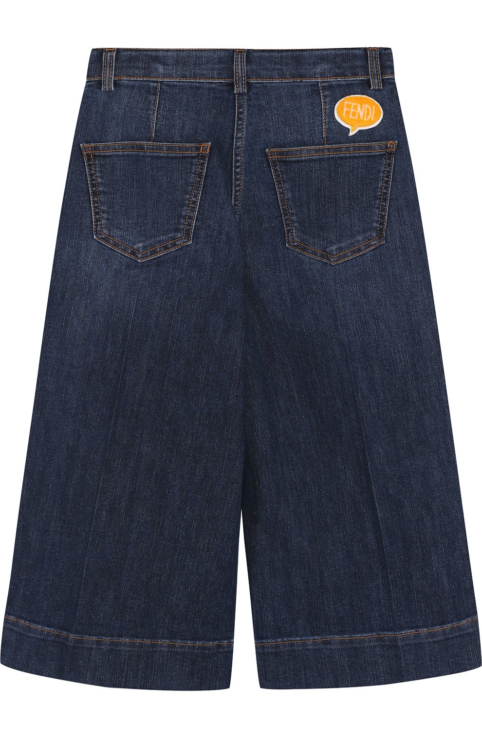 Укороченные джинсы свободного кроя FENDI, арт. JFF106/A3TR/6A-8A, фото 2