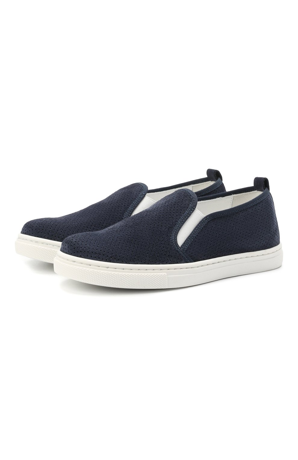 Замшевые слипоны IL GUFO, арт. G974/VEL0UR/31-34, фото 1